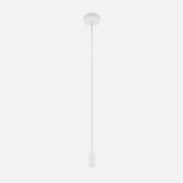 Arm.colgante Puja 1xe27 Blanco Regx10x10 Cm