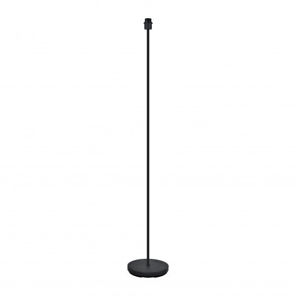 Arm. Pie De Salon Cara 1xe27 Negro 148x25x25 Cm