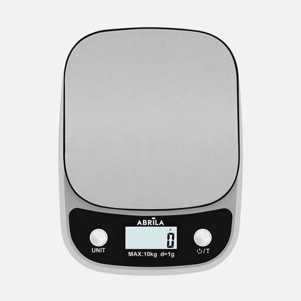Bascula Cookery Anala Nickel Cap.10kg Platf.ac.Stainless Turn Automatic Function Tara 3,5x16x21,5cm