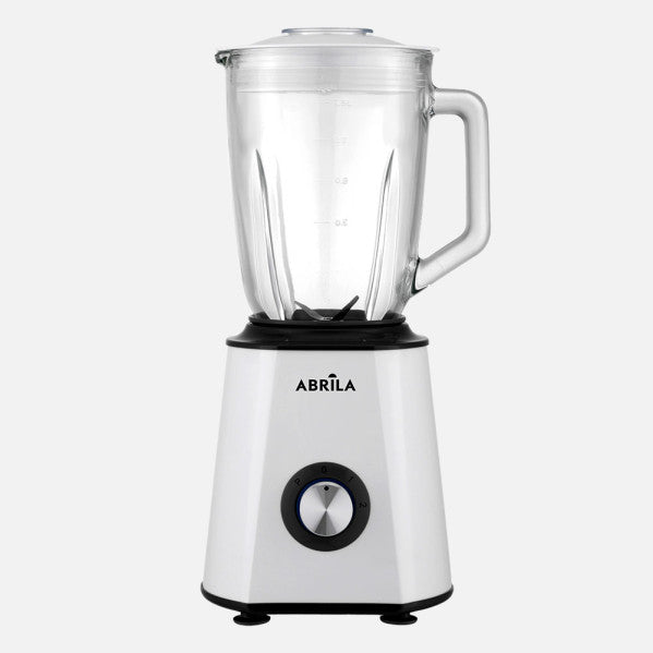 Blender Of Glass Hechicera White/black 1500w 2vel+press 4h.ac.stainless steel.jarr.crist.1,5l Prot.,antidesliz.39,5x19,5x17cm