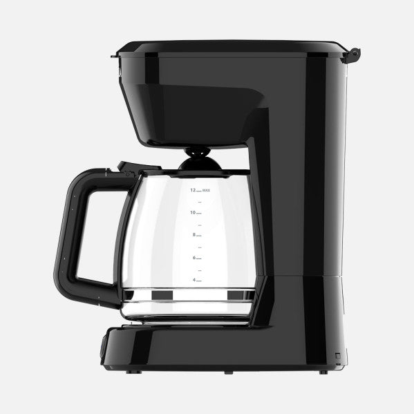 Cafetera De Goteo Pecas 15tazas Negro 1000w Filtro Permanente.Jarra Cristal 1,8l Antigoteo 31x17x27,5cm