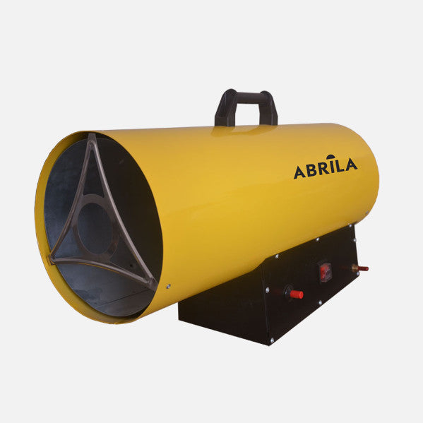 Cañon Calefactor Gas Propano Glp Micra 50kw Amarillo/negro Caudal 650m3/h Proteccion Corte Seg.38,5x22x58,5cm