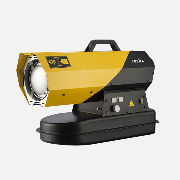 Cañon Calefactor Gasoleo Dixon 20kw Negro/amarillo 12l Caudal 450m3/h Proteccion Seg.control Temperatura 44,5x70x25,5cm