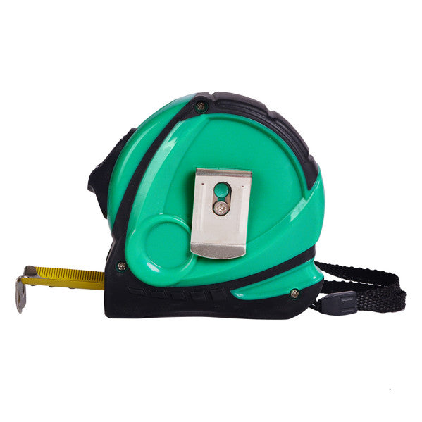 Cinta Metrica Espacio 3mx16mm Negro/verde Clip,asa Enganche Magnetico,bloqueo Y Ergonomico