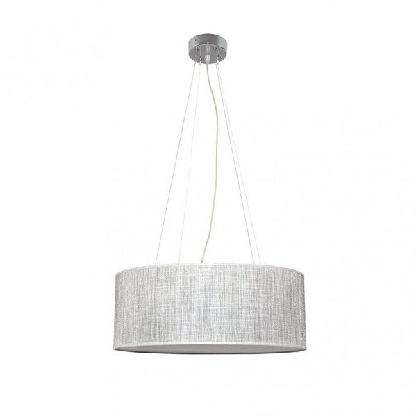 Colgante Asuncion 4xe27 Gris Regx50d