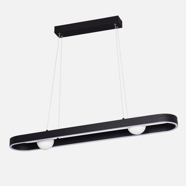 Colgante Fermoselle 24w+6w 4000k Negro Regx87,5x15 Cm 2550lm