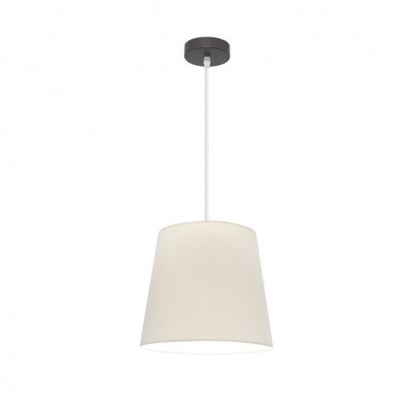 Colgante Maldivas 1xe27 Marron/sancho Regx35x35 Cm