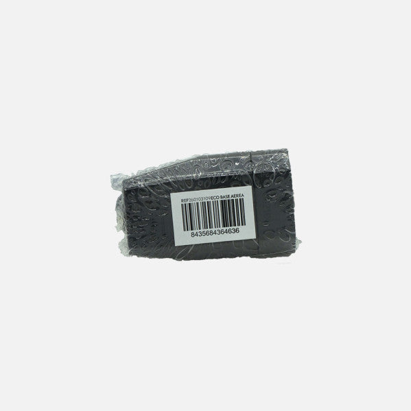 Eco Base Aerea Retractil Mod3 2p+e 10a 230v Negra 2x4x6cm