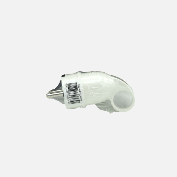 Eco Clavija Retractil Mod6 2p+e 16a 230v Blanca 4,5x3,5x10cm C/anilla Tirador