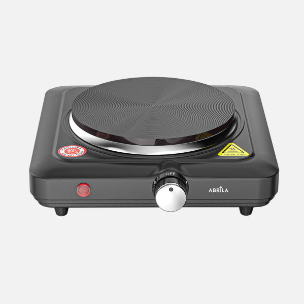 Electrical cookery Lucky Black 1000w 1plate Thermostat Dimmable Antideslizante light Indi.7x22x25cm