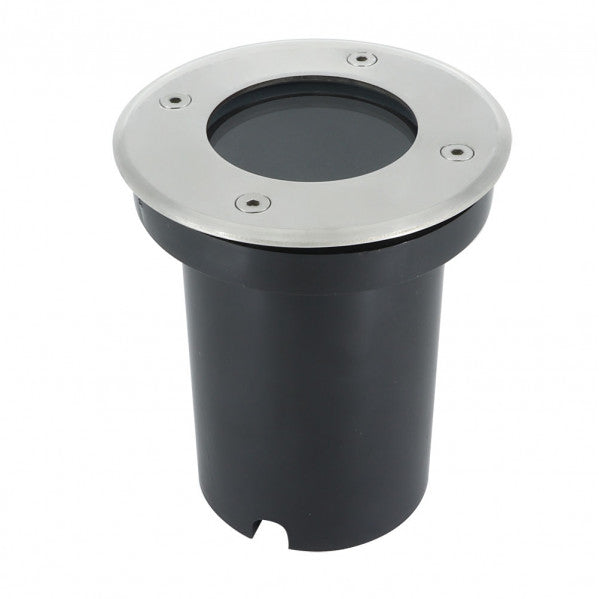 Empotrable Exterior Encastrar Red.1xgu10 Niquel 13x11x11 Cm Ip65 Corte 10,5 Cm