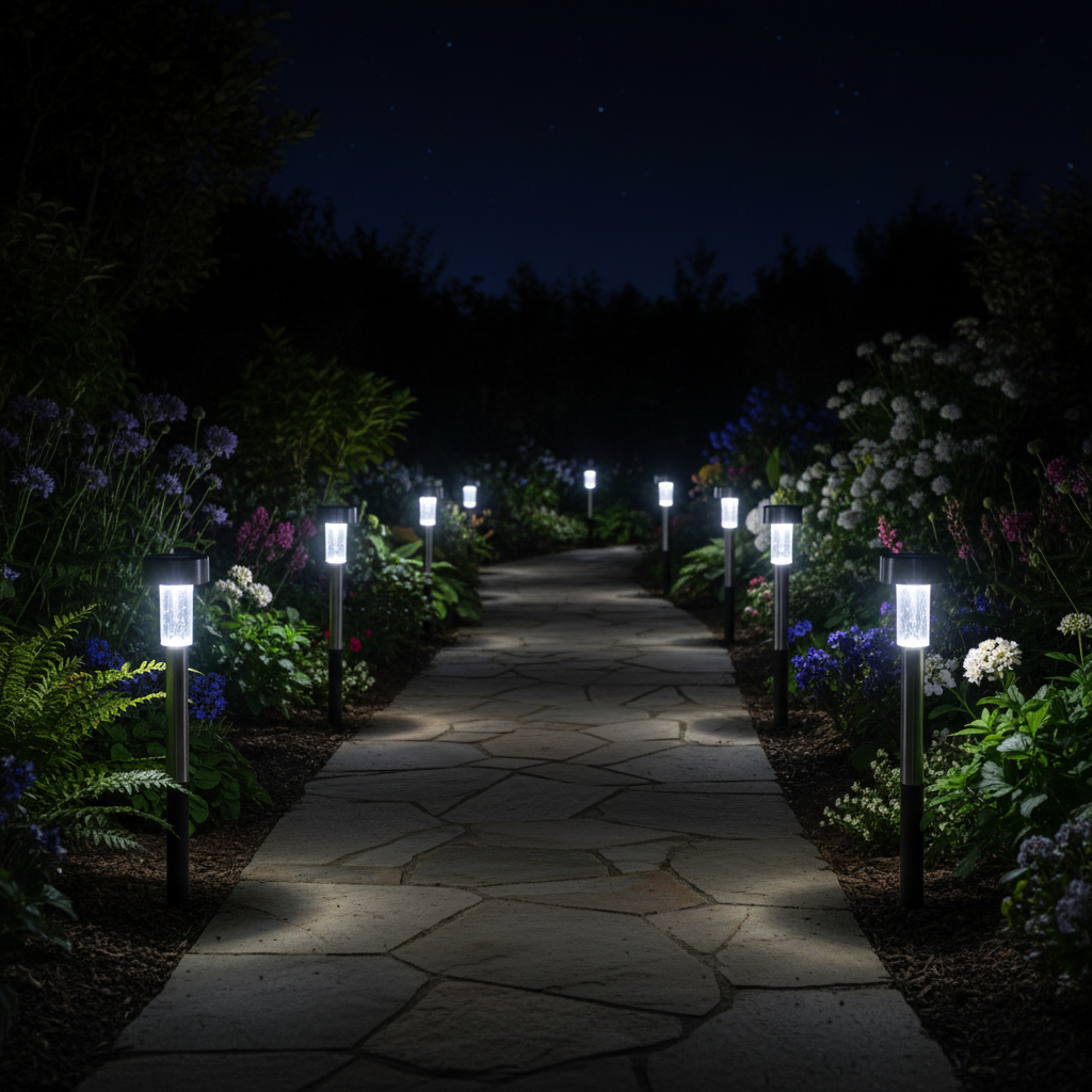 Estaca Solar LED Plástica 7000K IP44 Tuni GSC