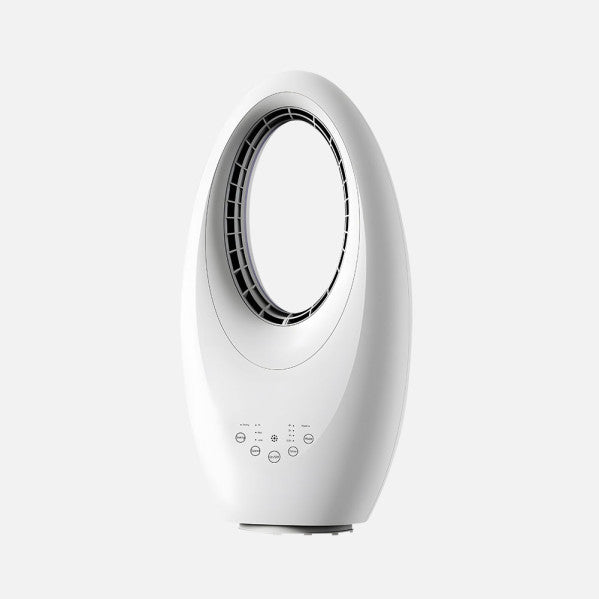 Fan Without Blades Arevalo White 50w 3-Speed Oscillating Touch w/Remote and Timer 57,5x29x17cm