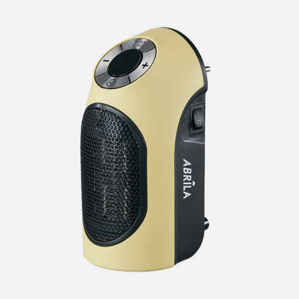 Mini Termovent.ceramico Ptc Golfo 500w Amarill/neg Temp.re.temporiz.corte Seg.17,2x8,9x12,8