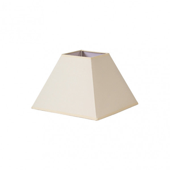 Pantalla Piramide Mezzo E27 Beis 35dx15dx25h Tejido Popelin