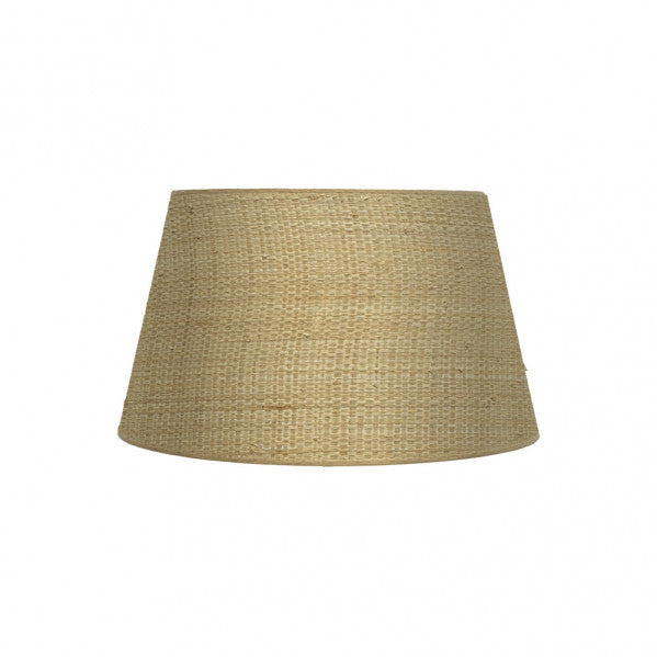 Pantalla Salma E27 Natural 35dx25dx20h Conica Abierta