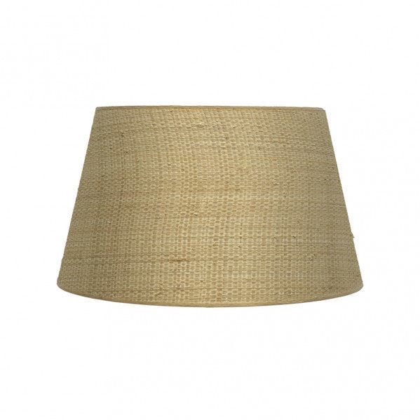 Pantalla Salma E27 Natural 40dx30dx25h Conica Abierta