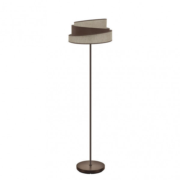 Pie Salon Hara 1xe27 Marron/marron 162x40x40 Cm
