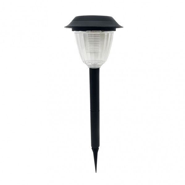 Pincho ext. solar 5000k 50lm kira negro ip65 31/43,5x13x13 cm carga5-6h uso 6-8h