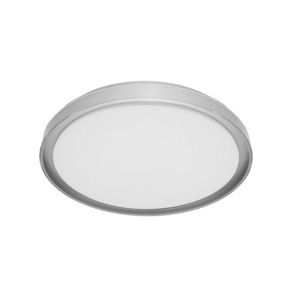 Plafon Bianca 60w 3000-4200-6500k Blanco/plata 7x50x50cm 5400lm C/remoto, Reg.intensidad Y Memoria