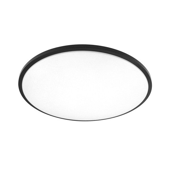 Plafon Eglon 60w 3000-4000-6500k Blanco/Negro 5880lm 8x49x49cm C/remoto Y Reg.intensidad