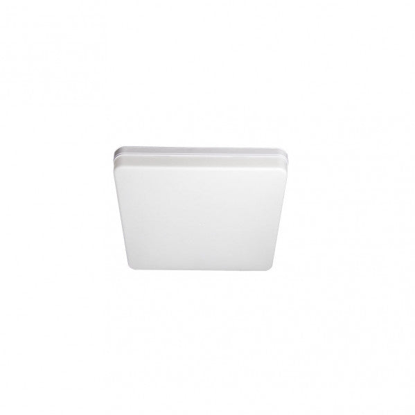 Plafon Futuro 18w 6500k Blanco Cuadrado 1620lm 3,7x15x15 Cm Sistema De Encaje Rapido