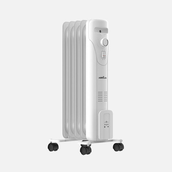 Radiador Aceite Duncan 1000w Blanco 3pot.termostato Reg.antivuelco,protecc.seguridad 60,5x27x24,5cm