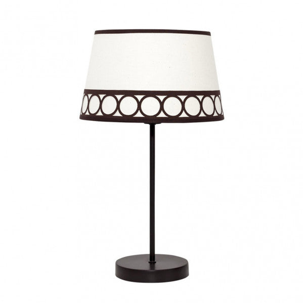 Sobremesa Dalia 1xe14 Beis/marrón 44x25x25 Cm