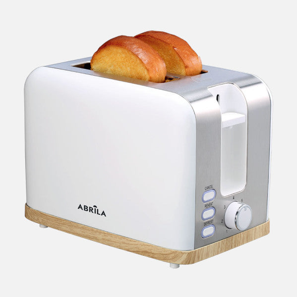Tostador Pan Thaler 930w Blanco/haya/plata 7niv.tost.descong Apag.autom.2reb 2ranu.recogemigas 19x26,5x17,5cm