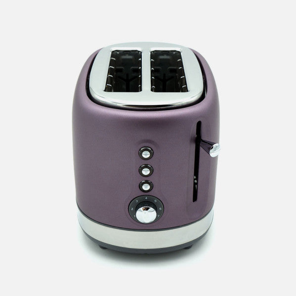 Tostador De Pan Urbion 815w Violeta/gris 7niveles De Tostad 2ranuras Recogemigas.descongelar.recalentar. 19,5x16,5x27cm