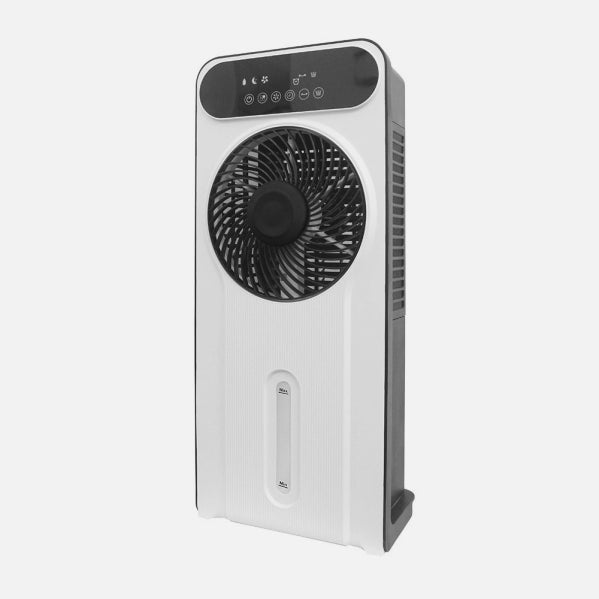 Ventilador Opium Blanco/negro 12vel 35w Acumulad. Frio 5asp 5litros 66,8x29x20cm Remoto,temporizador