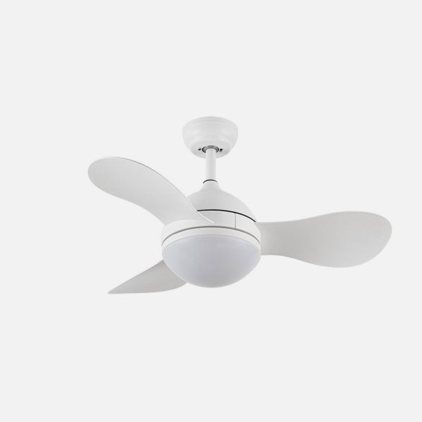 Ventilador Dc Solido 24w Blanco 3aspas 91d 2640lm 3000k,4000k,6500k Remoto+memoria+temporizador