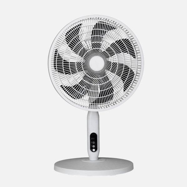 Ventilador Pie 3x1 Mixin Blanco 3vel 60w 7asp 45d Fijo/rotatorio Suelo/pared/sobremesa Regx45x45cm