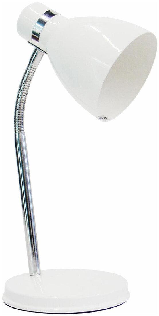 1950090-BL FLEXIBLE METAL DESK LAMP WHITE E14 25