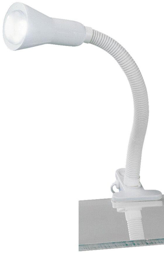 502801001 KLEMMLEUCHTE E14 40W WEISS TRIO LIGHTING