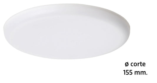 10351N LED-Einbauleuchte Rot EMP rahmenlos 18W 4000K