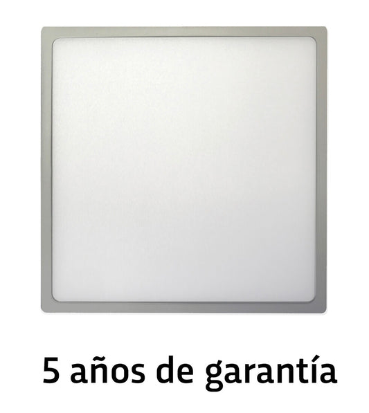 NMX-ECP-8-40 DOWNLIGHT LED CUAD PLATA 8W 4000K