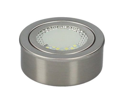 200400009 ARO LED NIQUEL REDONDO EMP/SUP 3W 6500K DANBI GSC