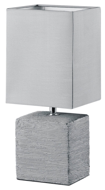 Lámpara Sobremesa E14 Gris Ping Trio Lighting | Suministros Figmar