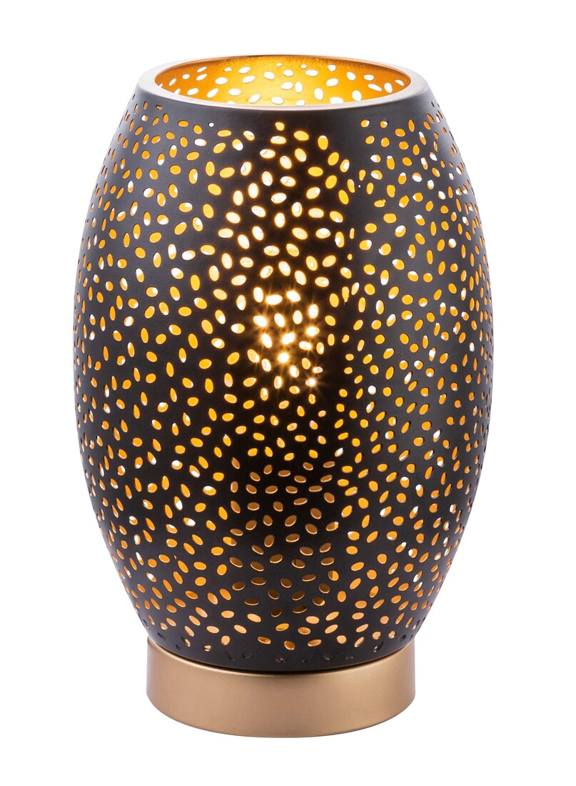 24002S GOLD METAL TABLE LAMP 1XE27 40W NARRI GLOBE