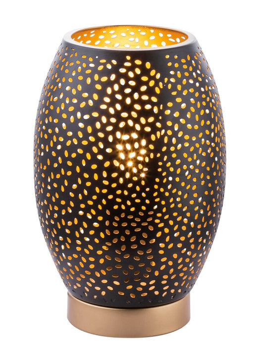 24002S LAMPARA SOBREMESA METAL ORO 1XE27 40W  NARRI GLOBO