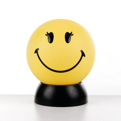 Lámpara Sobremesa Smiley Pestañas Amarilla E27 Onli