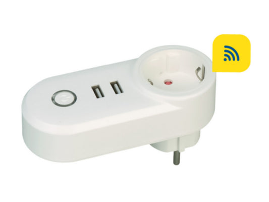 1101091 BASE SMART WI-FI LIGHTING 2 USB EB