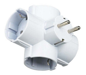 1101075/B 4,8mm Vierfachstecker