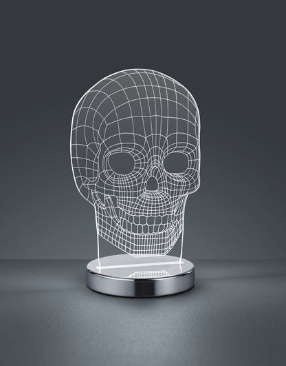 Lámpara Sobremesa Calavera LED 7W Regulable CCT Trio Lighting