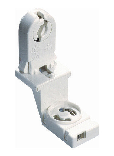 802 PORTALAMPARAS FLUORESCENTE CON PORTACEBADOR