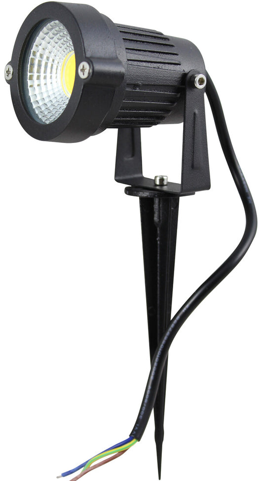 81.764/5/WEISSER GARTEN-LED-STRAHLER 5W 4000K DH