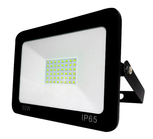 2002930 PROYECTOR LED NEGRO ECO 50W 6500K IP65