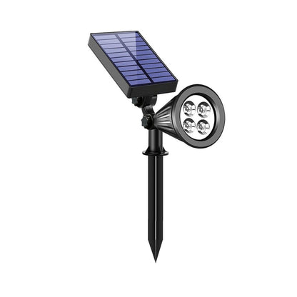 Estaca y Aplique LED Solar Alezu 3300K IP67 3 Modos 12h Autonomía GSC