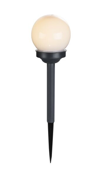 33699-12 ESTACA ESFERA SOLAR PLASTICO 39x10cm IP44 GLOBO